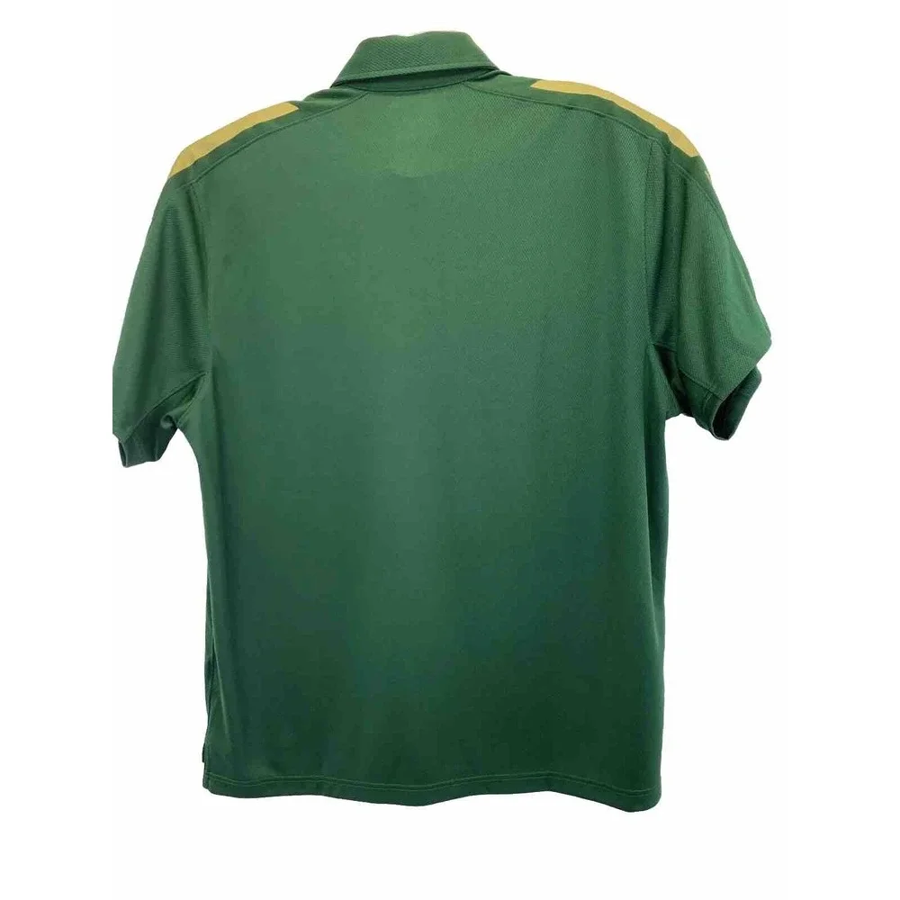 Southern Florida Bulls Under Armour Mens XL Green/Yellow Polo Shirt (F36) NW/OTs